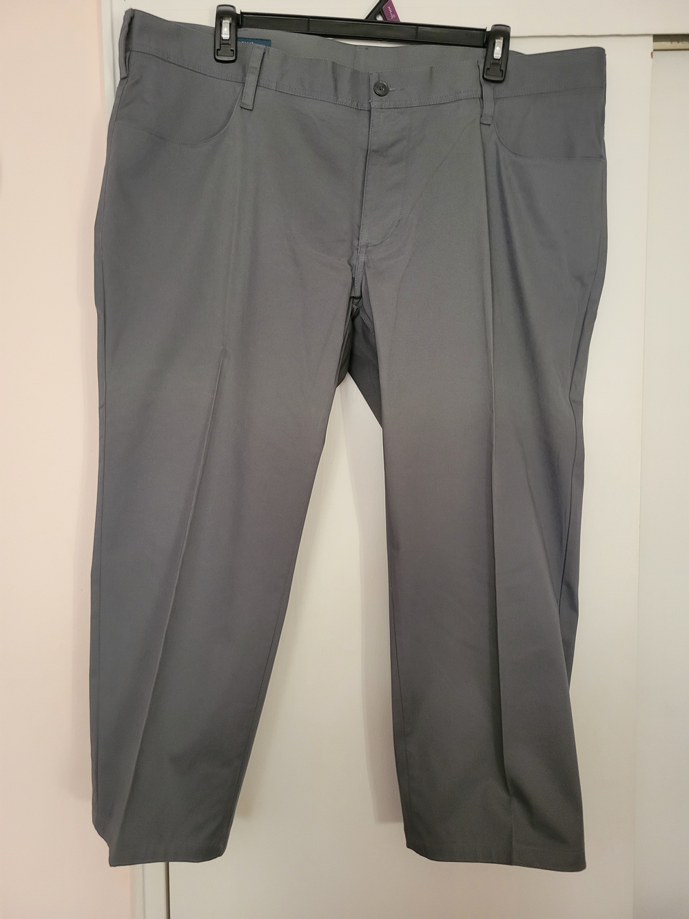 Perry Ellis Men's Gray Dress Pants - Modern Tailored Look